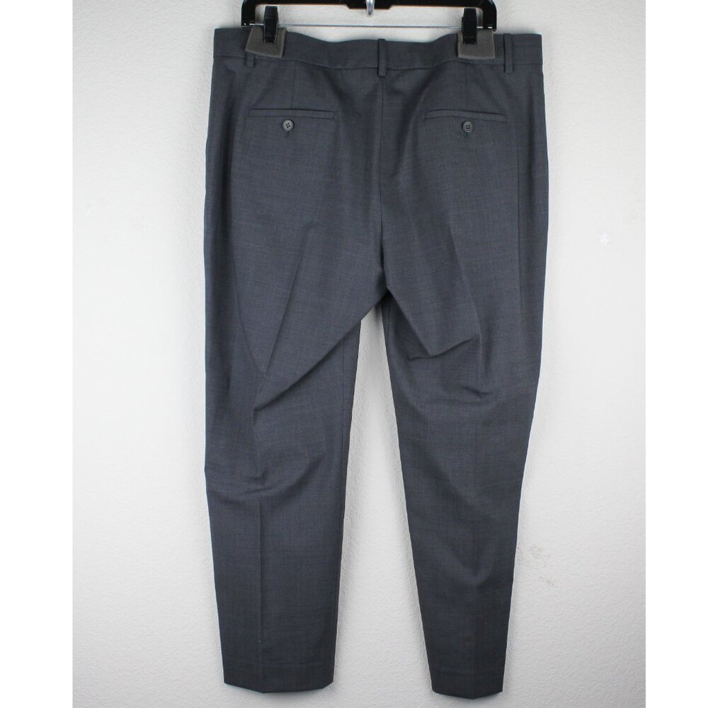 NWT Theory Treeca 2 Slim Cropped Office Pant in Stretch Wool - Business, Office - Picture 5 of 11